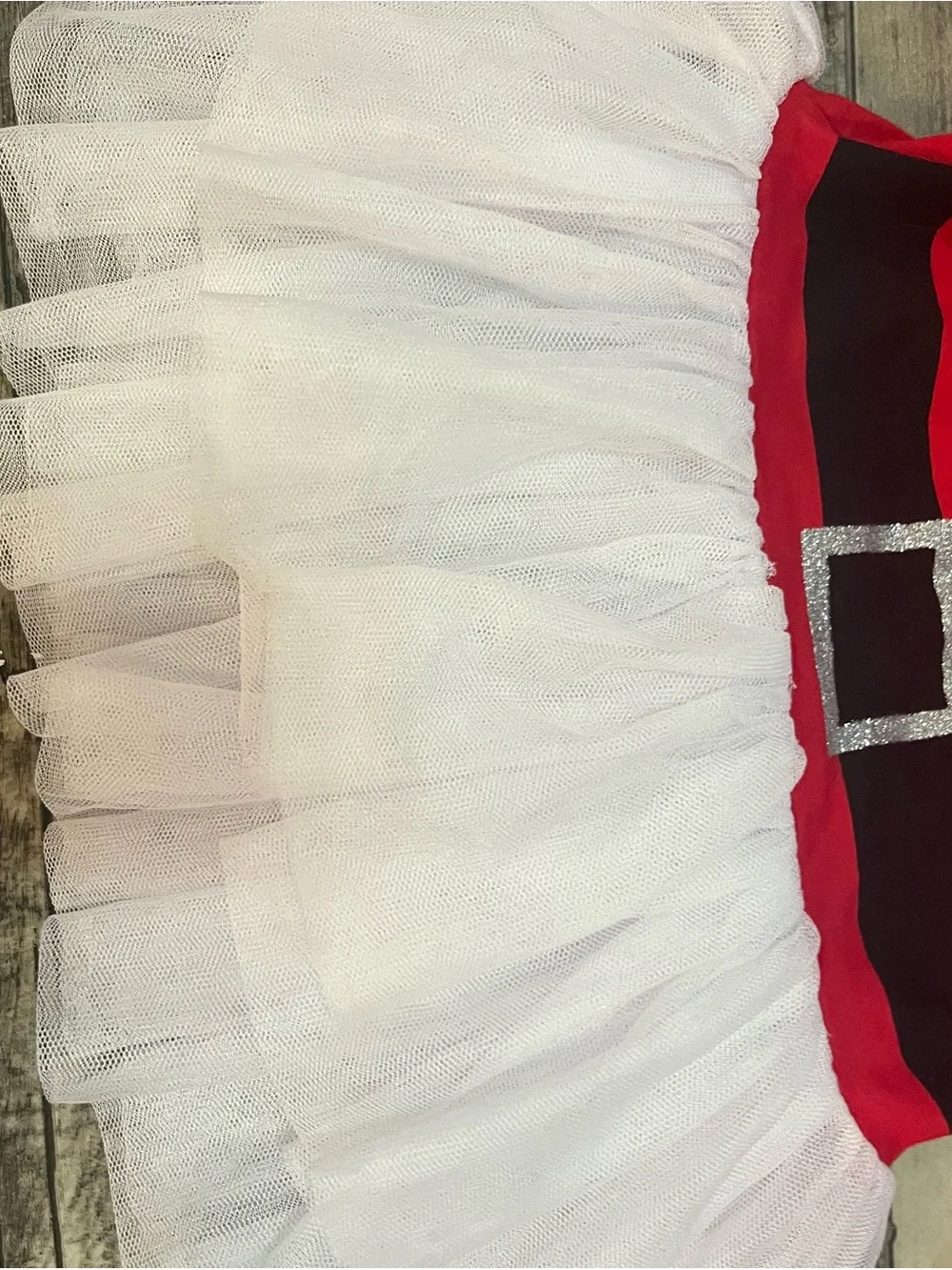Baby Girl Santa Christmas Tutu Dress Size 9-12 months